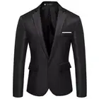 Костюм мужской, весна 2020, новый мужской красивый Молодежный студенческий маленький костюм, приталенный Блейзер, мужская мода, деловой повседневный черный пиджак