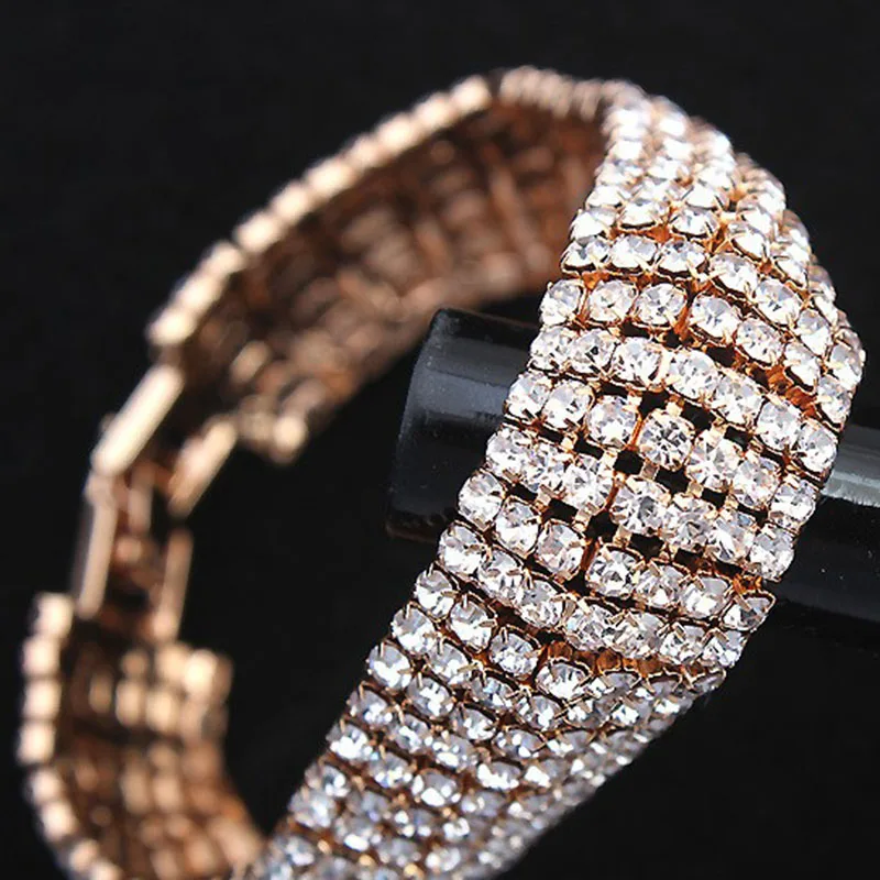 Jooyoo горячие продажи ravishing роскошный браслет bling бижутерия аксессуары для женщин