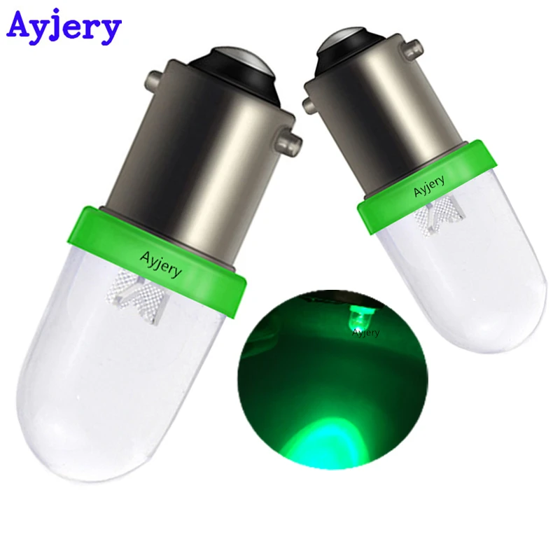 AYJERY 6 в 3 В постоянного тока 200 шт. BA9S T4W T11 светодиодный ные лампы 1 светодиод F8 SMD