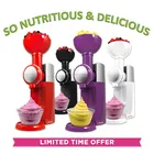 DIY замороженный фруктовый десерт машина для приготовления Фруктового мороженого машина для молочного коктейля электрическая машина для приготовления мороженого ЕССШАВеликобританияАвстралия вилка 160 Вт