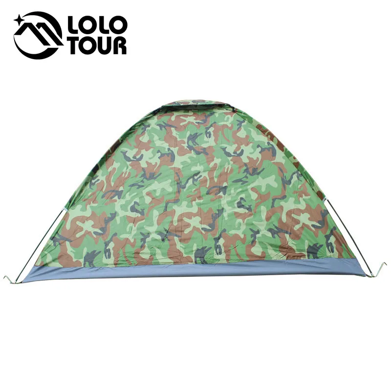 Камуфляжная кемпинговая палатка для 4 человек 200x200x130 см складной туристический