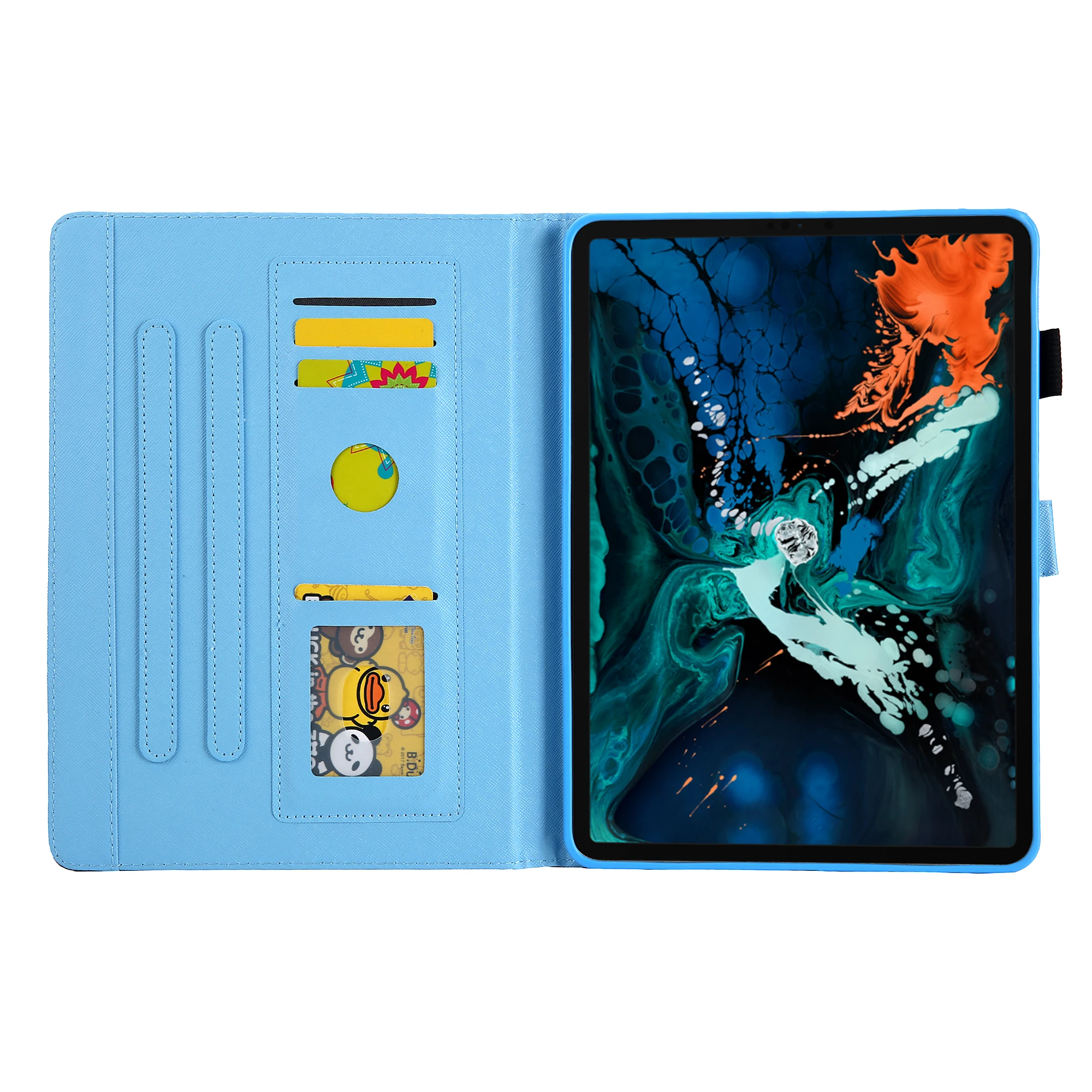 Мультяшный чехол для планшета iPad Air 10 5 2019 Pro 2017 умный из искусственной кожи |