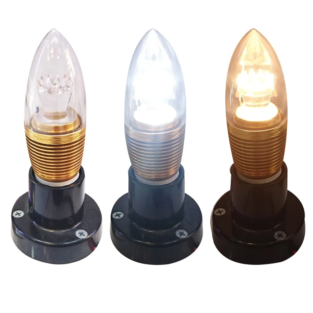 IPROLED New 3W CCT dimmable brightness adjustable led Candle light lamp work with RF remote or WIFI controller | Лампы и освещение