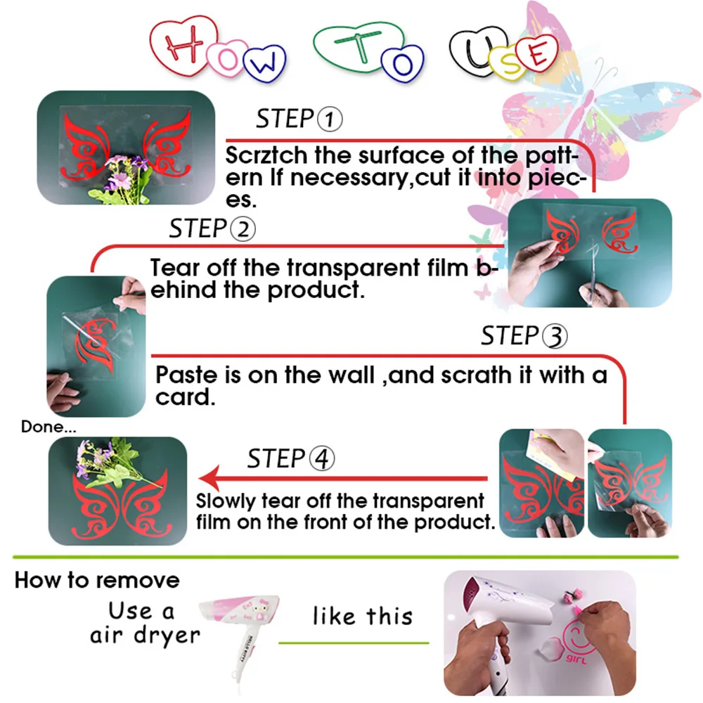 

Delicate cinema Pvc Wall Decals Home Decor For Kids Rooms Nursery Room Decor Wall Decoration