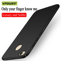 for xiaomi redmi 4x case red mi 4x cover vpower luxury ultra thin pc hard protection case for xiaomi redmi 4x phone back cover