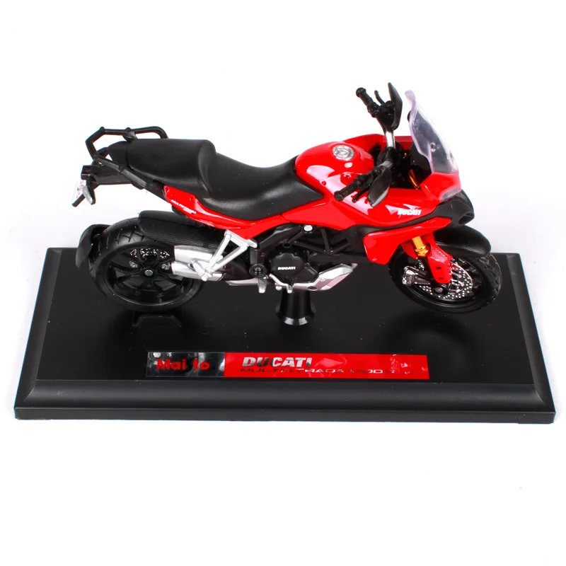 Maisto 1:18 Ducati multistrada 1200S красный мотоцикл литой модель мотороллер для сбора 10003| |