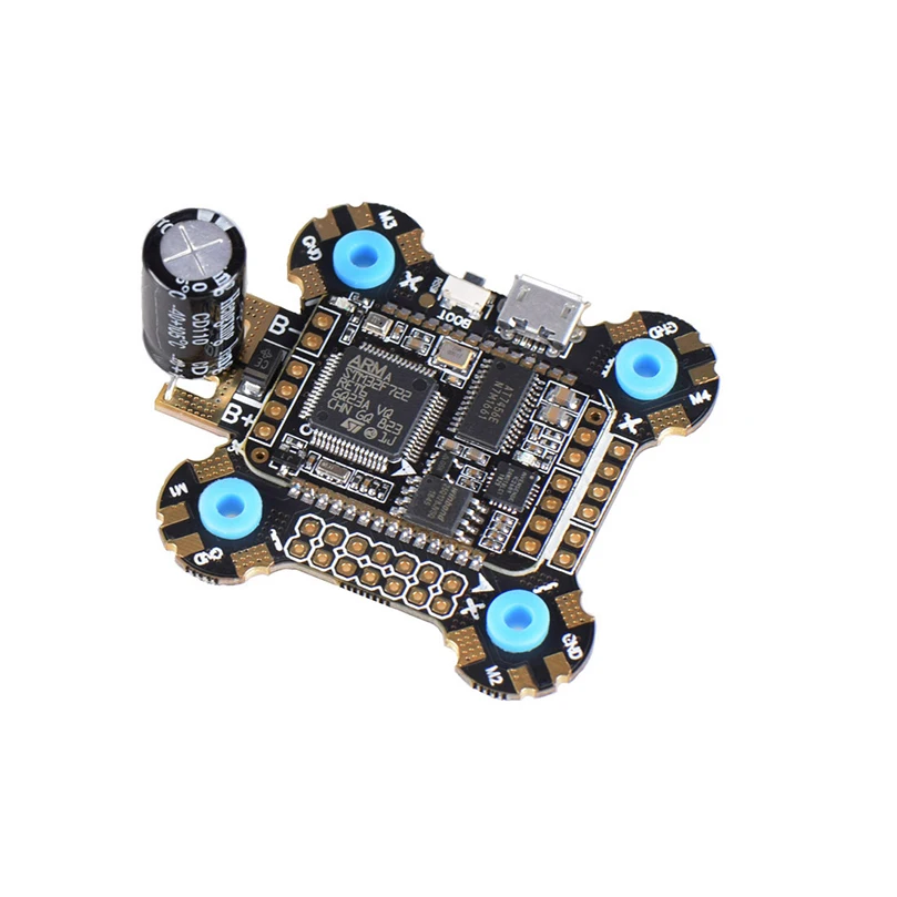 Контроллер полета Betaflight F722 F7 встроенный барометр OSD BMP280 BEC 5 в 2 6S с конденсатором 25