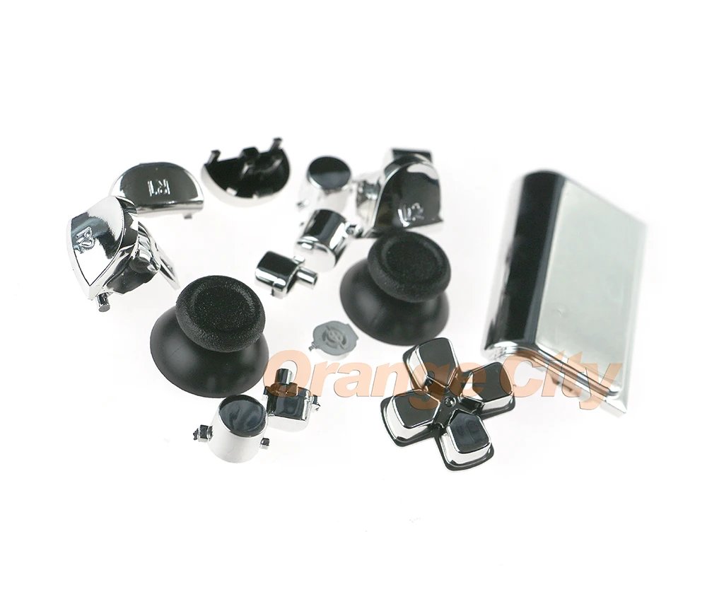 ChengChengDianWan CUH ZCT2 JDS 040 JDM аналоговые стики Dpad R1 L1 R2 L2 хромированные полноразмерные