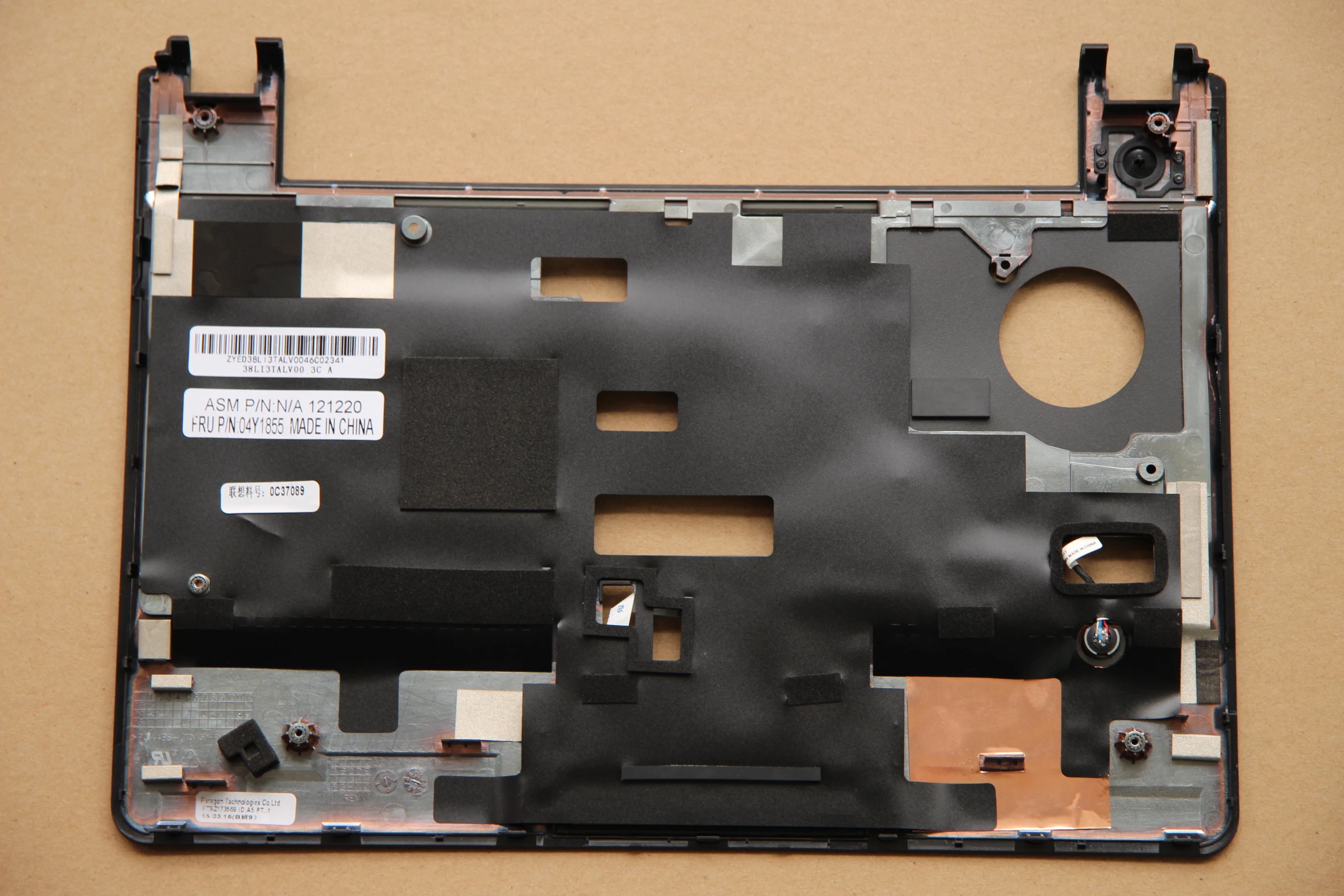 Новая Оригинальная Подставка для рук Lenovo ThinkPad X131E X140E верхняя крышка корпуса с