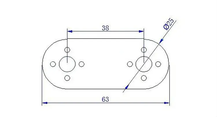 Рулевое колесо одно слово 5 шт./лот поддержка манипулятора/держателя двойная