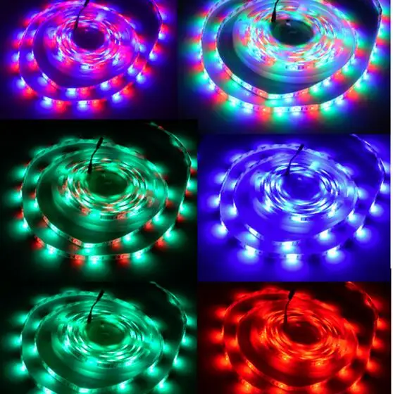RGB Лента светодиодная Водонепроницаемая с USB 5 В 3528 SMD 50 см 100 200 см|tv background light|flexible
