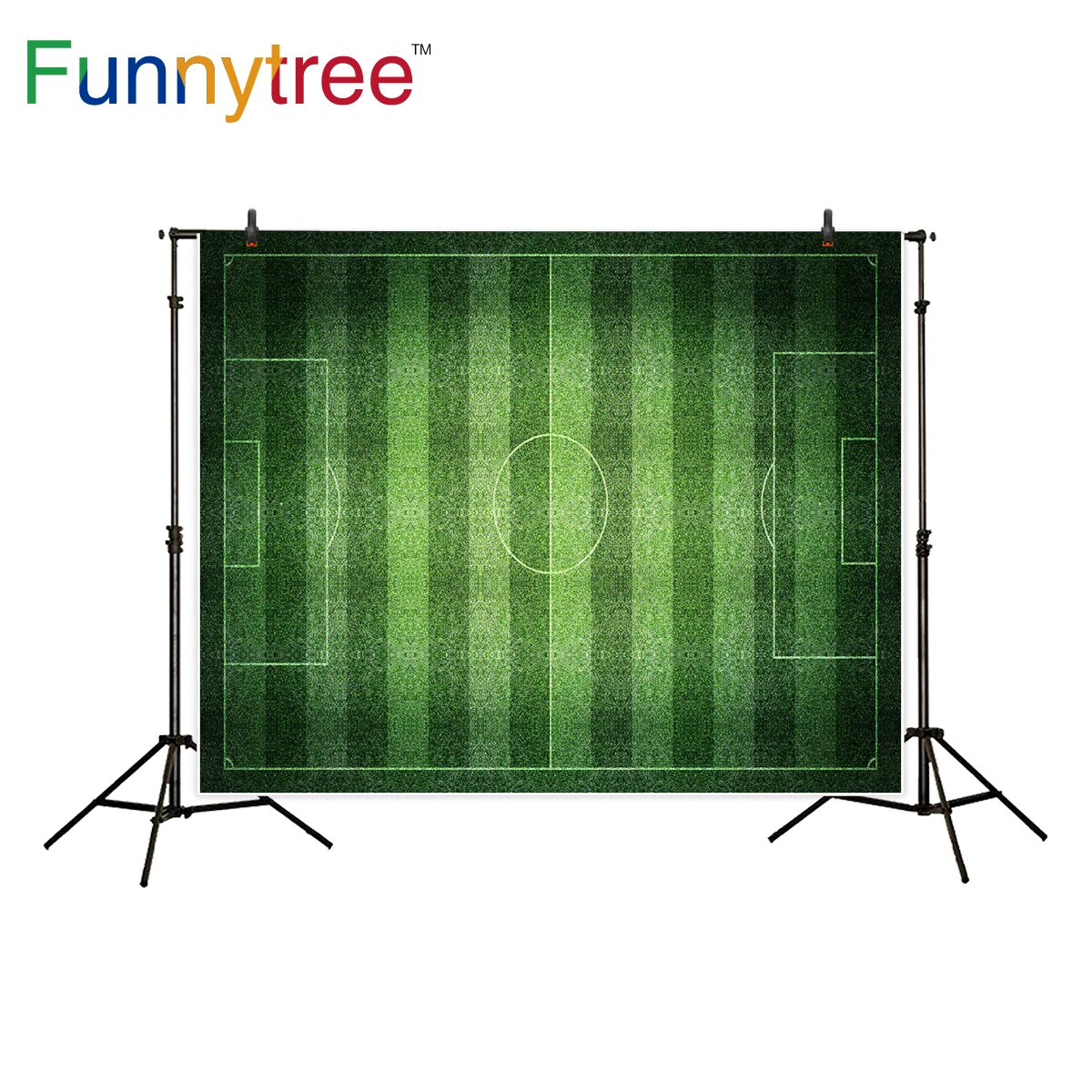 Фон для студийной фотосъемки Funnytree спортивные футбольные поля луга аксессуары |