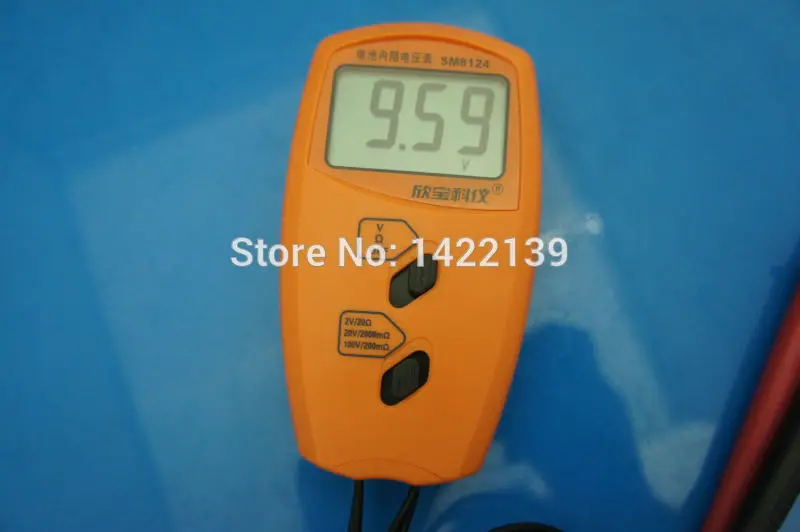 New Internal Battery Resistance Voltmeter SM8124 0-200V