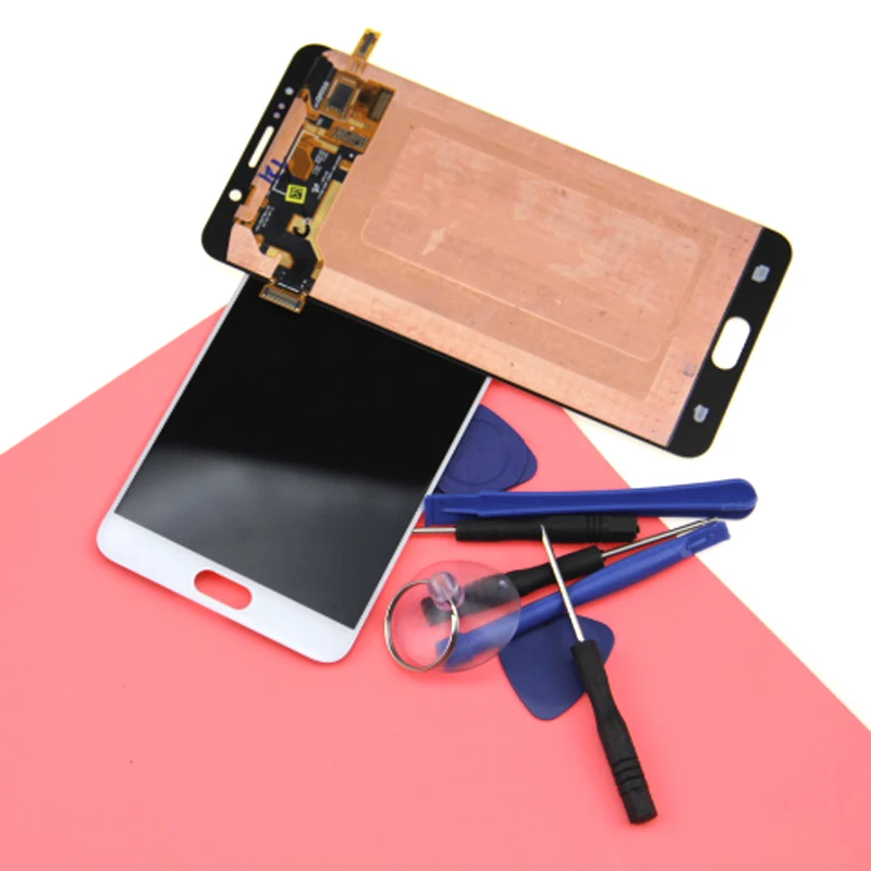 LCD for Samsung Galaxy Note 5 N920 Display Touch Screen Digitizer Glass Assembly Gold Silver Blue White+Tools | Мобильные телефоны