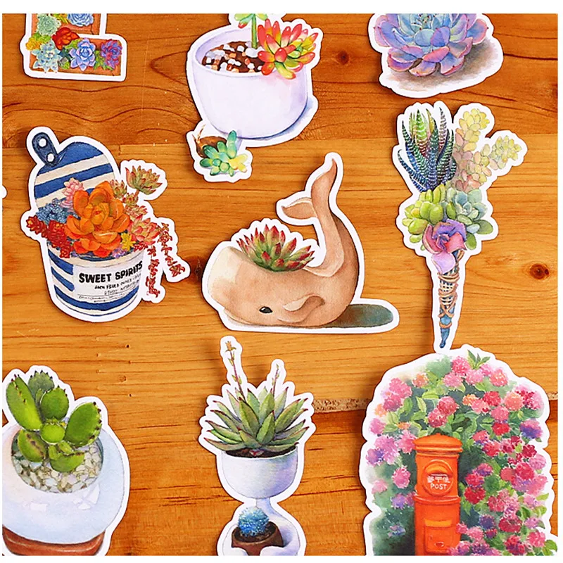 20 шт. креативные милые самодельные свежие и мясистые растения/горшечные растения