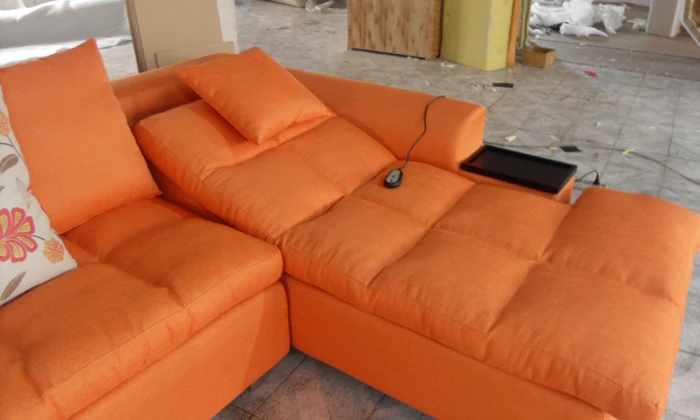 Бесплатная доставка французский современный дизайн 2015 новая гостиная l образная