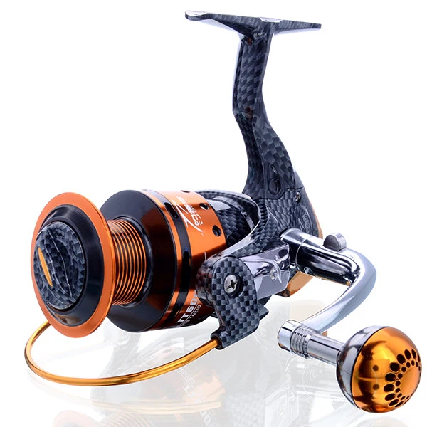 

Рыболовная катушка Deshion 13BB, водонепроницаемая, из углеродного волокна, Серия 6000, с металлической катушкой