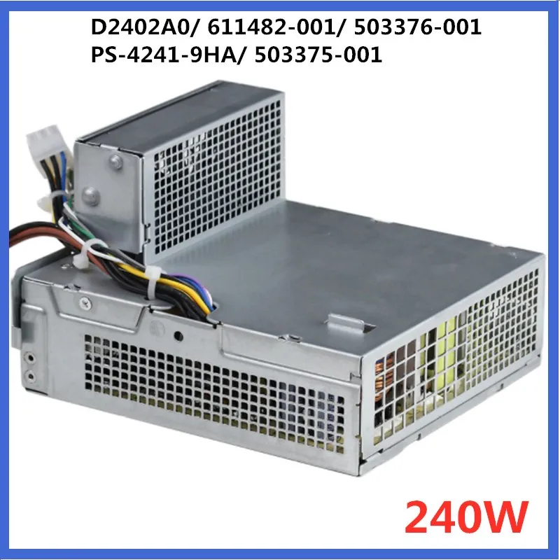 

Новый блок питания для HP Compaq 6200 8000 8100 Z200 4000 6000 6005 D2402A0 611482-001 503376-001 PS-4241-9HA 503375-001
