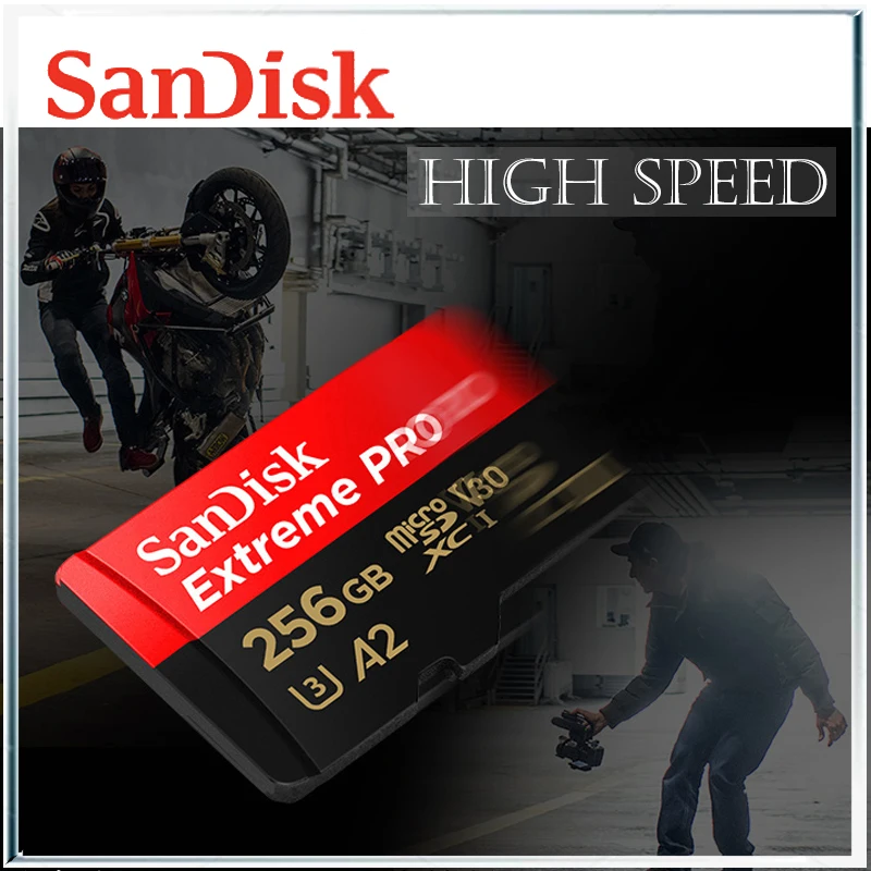 SANDISK Extreme Pro карта памяти 32 ГБ 256 Гб 400 512 Sandisk TF U3 A2 V30 Телефон Drone 3D 4K HD | Компьютеры и