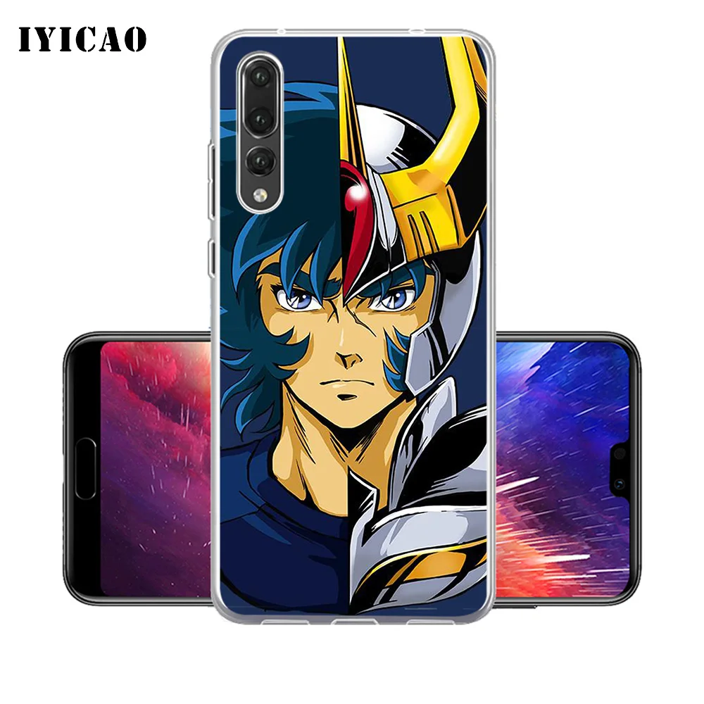 IYICAO мультяшный Мягкий силиконовый чехол для телефона Saint Seiya Huawei P30 P20 Pro P10 P9 P8 Lite P