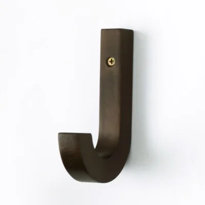 walnut color Деревянная вешалка для хранения ключей, настенные декоративные вешалки для одежды, деревянная вешалка для одежды, настенная вешалка, деревянные крючки для пальто, красивое украшение для дома - Цвет: walnut color