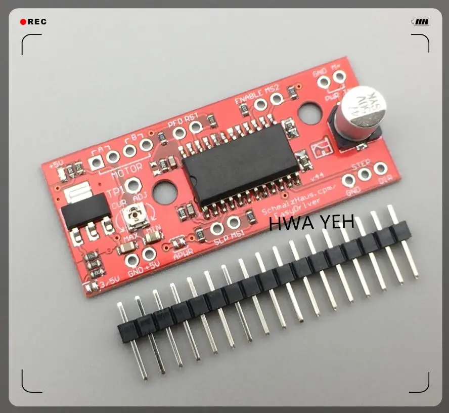10 шт. A3967 шаговый двигатель EasyDriver Motor Driver V44 для макетной платы 3D-принтер модуль