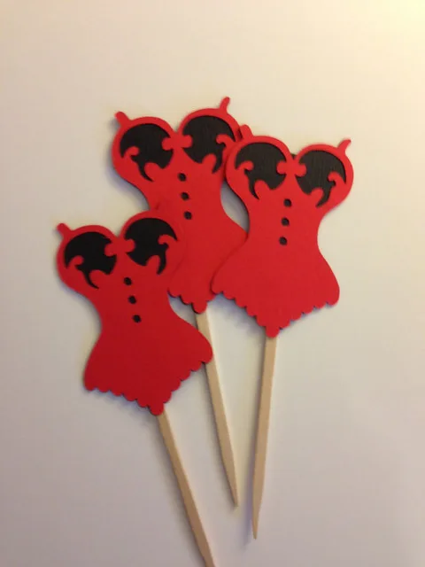 Корсет с глиттером топперы для капкейков невесты и жениха на свадьбу девичник