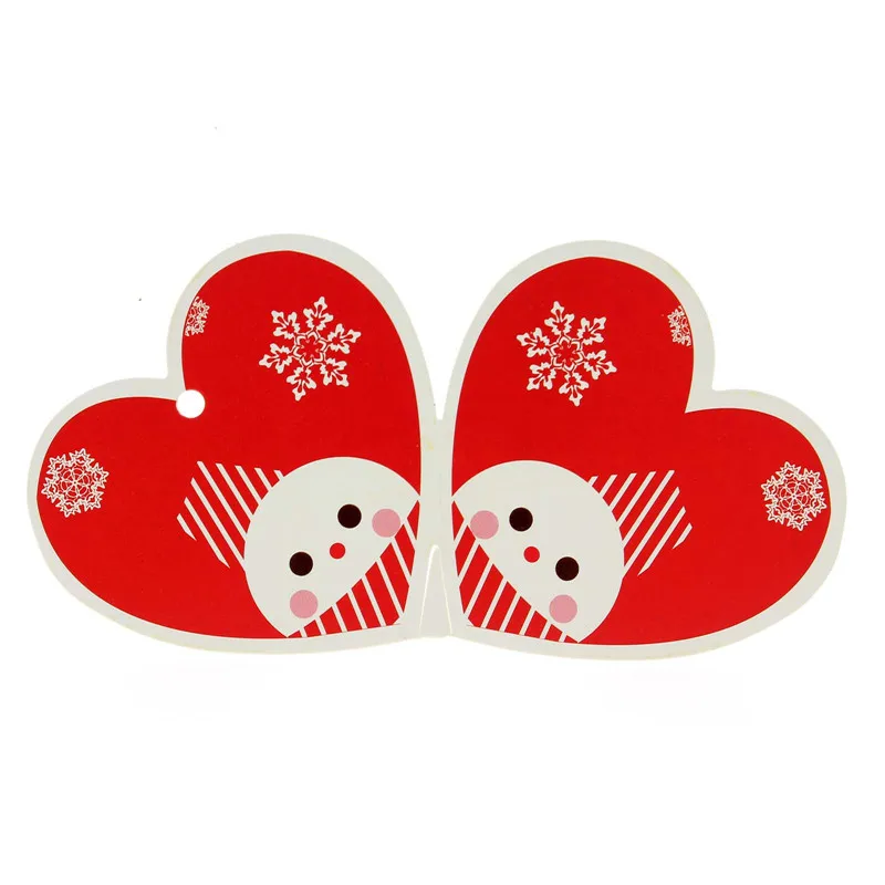 

14Pcs/1 Set Lovely Mini Christmas Card Tree Hanging Decoration for children