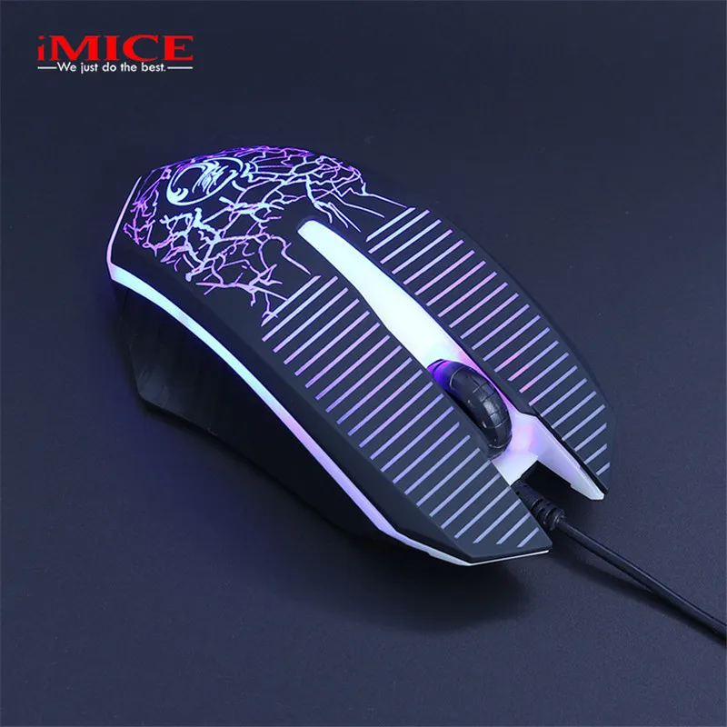Профессиональная Проводная игровая клавиатура iMice набор игровых клавиатур мыши