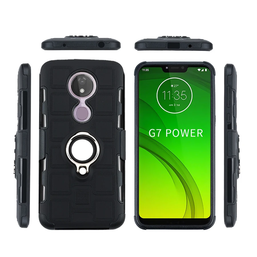 Чехол для Motorola Moto G7 Plus Power силиконовый ударопрочный чехол телефона Play G 7