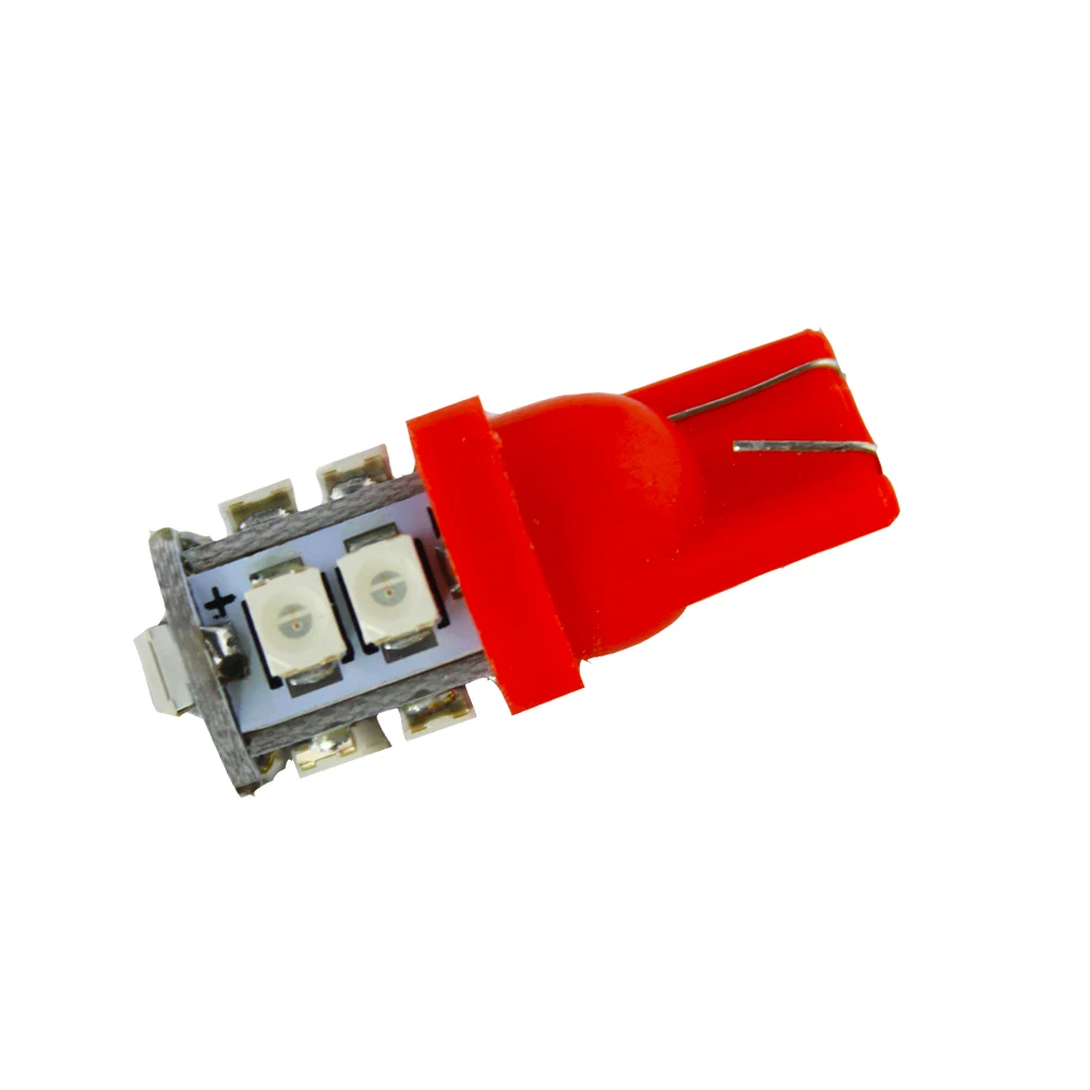 4 шт. Автомобильные светодиодные лампы T10 168 194 W5W 10 1210/3528 SMD|Сигнальная лампа| |