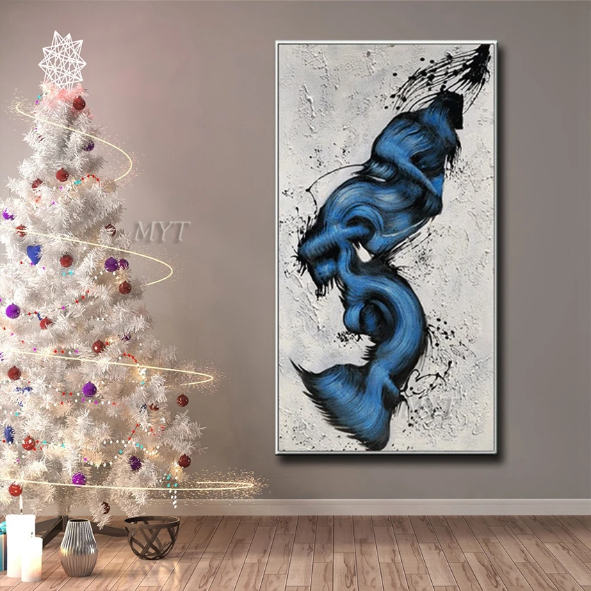 

MYT Hand Painted Abstract Design Oil Painting On Canvas Wall Art Pictures Modern Home Decoration Art For Living Room Big Size