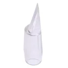 Профессиональный Прозрачный акриловый мундштук для альт-саксофона для воспроизведения джазовой музыки, прозрачный мундштук для альт-саксофона