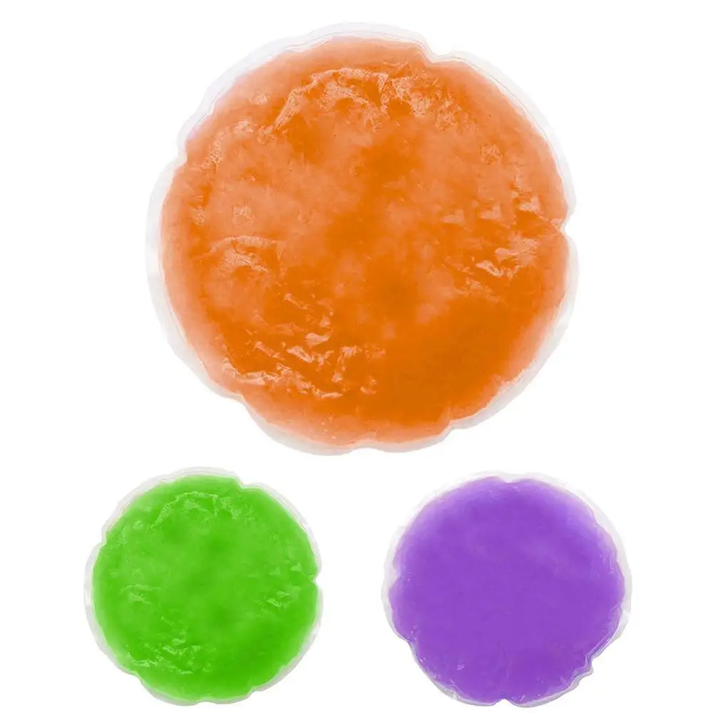 Холодный пакет который прилипает и остается на месте многоразовый ледяной для