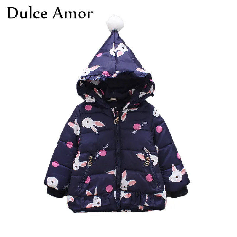 

Dulce Amor/зимние куртки для девочек; пальто; Одежда для маленьких девочек; теплая утепленная верхняя одежда для малышей; пальто с капюшоном и пр...