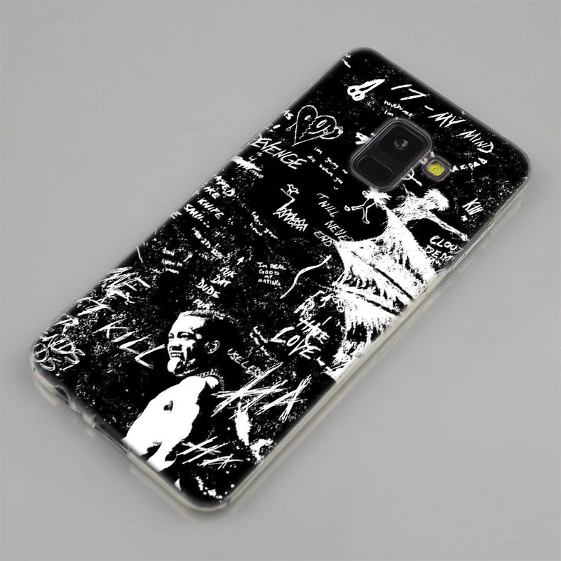 Хит продаж силиконовый чехол XXXTENTACION Rap Hip для Samsung Galaxy A50 A30 A10 A40 A6 A8 Plus A20 E A5 A7 2018 2017