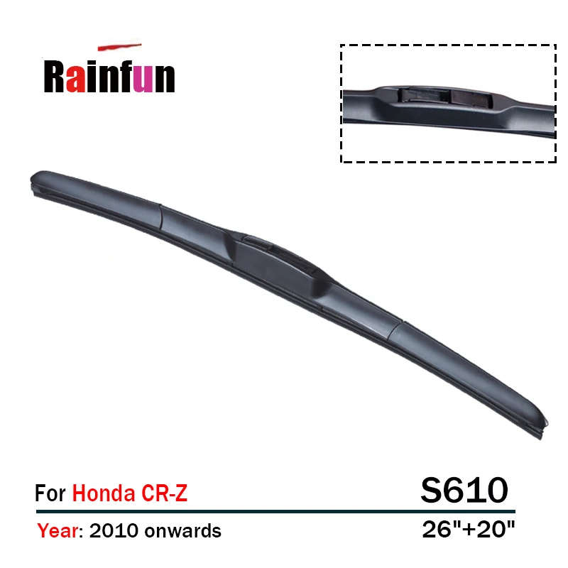 RAINFUN спереди стеклоочистителя S610 26 &quot+ 20&quot для HONDA CR Z (10) из 2 предметов