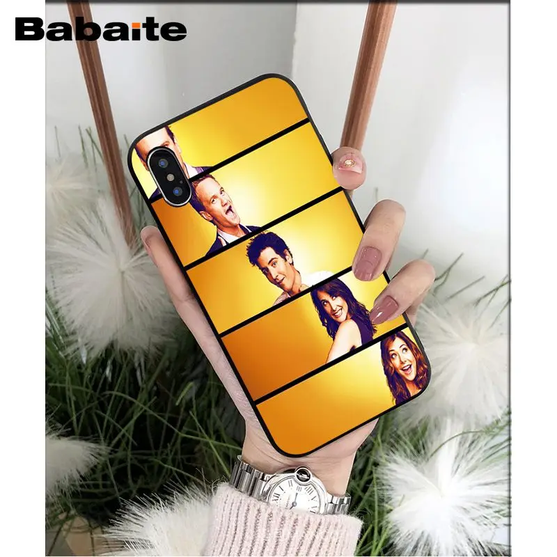 Новинка чехлы Babaite с надписью how i met your mother himym чехол для телефона iPhone X XS MAX 6 6s 7 7plus 8