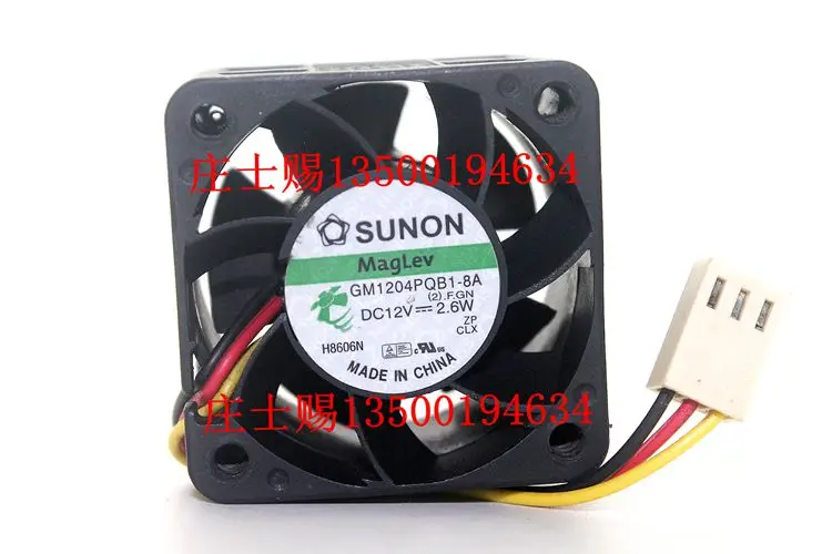 Охлаждающий вентилятор Sunon 4028 12В 2 6 Вт инвертор для сервера 40x40x28 мм бесплатная