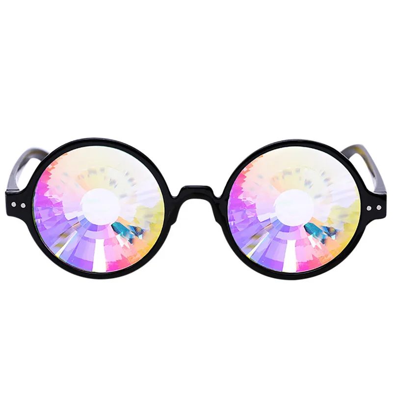 Цветные очки Rave Festival Party EDM солнцезащитные с линзами модные женские zonnebril dames