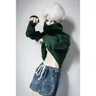 Шарнирная кукла зеленый свитер наряды одежда Топ для женщин 13 14 17 