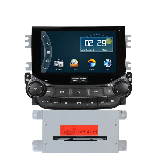 8 Дюймов Автомобиля Dvd GPS Навигационная Система для Chevrolet Холден Малибу Malibu 2013 2014 RDS