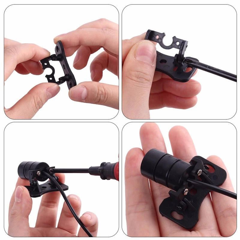 Anti-Collision Rear End Car Tail Fog Lamp 12V Led Universal Motorcycle Light Brake Parking Signal Automatic Warning | Автомобили и