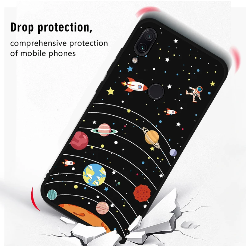 Чехол-накладка для Xiaomi Redmi 7 Note 5 6 8 Pro 6A Plus 5A S2 Pocophone F1 силиконовый |
