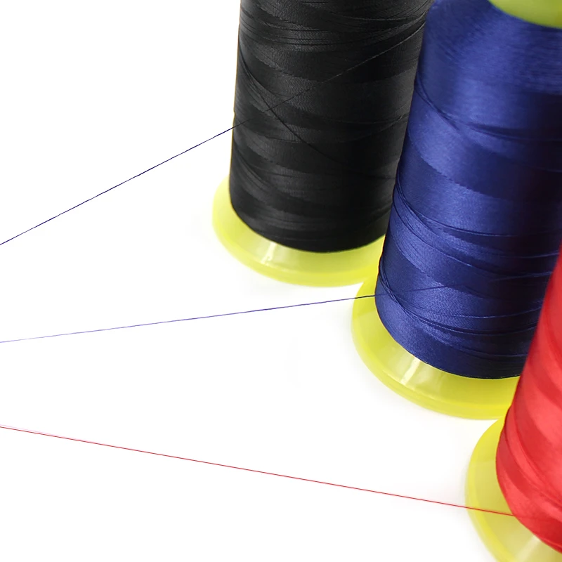 High Strength 150D 3# 1500 yards Leather Denim Jeans Polyester sewing thread line hilos de coser machine embroidery Z4633 | Дом и сад