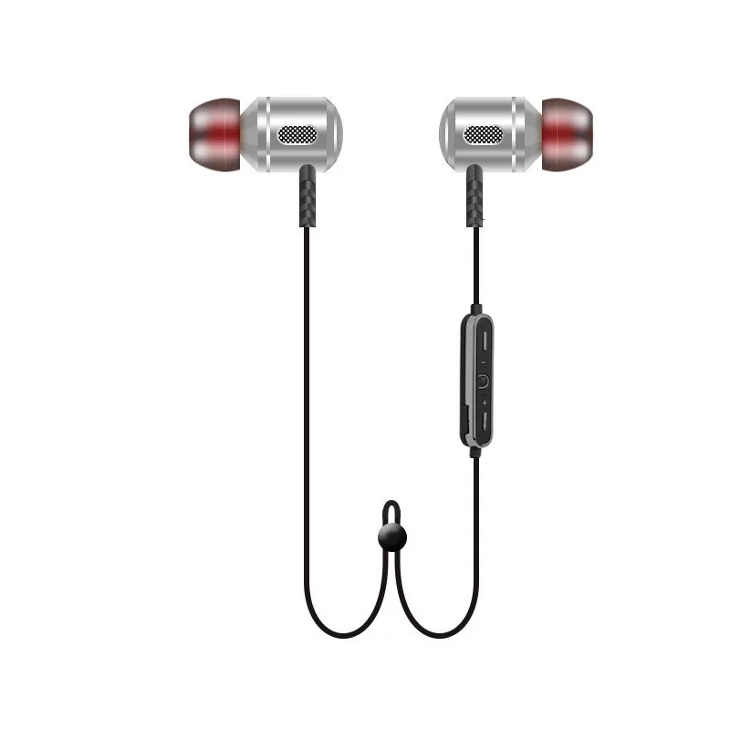 Hcqwbing S8 Bluetooth Беспроводной наушники ушной крючок Шум шумоподавления Музыка