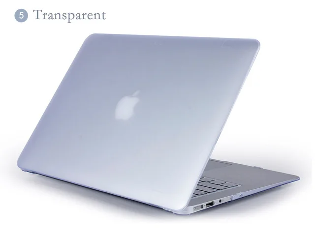 Matte white 3 в 1 для Mac Book Air 1" Pro 13/15" retina 12 защитный чехол для Macbook Air 13 Touch bar 2012 2013 - Цвет: Matte white