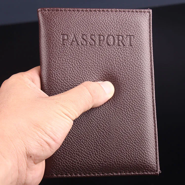 Дорожная Обложка для паспорта с Rfid-защитой и тиснением под кожу аллигатора |