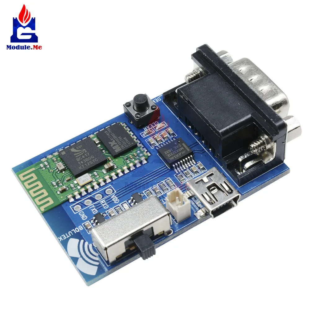 RS232 Bluetooth последовательный адаптер плата связи мастер Slave 2 режима 5 в мини USB Bluetooth последовательный порт профиль модуль