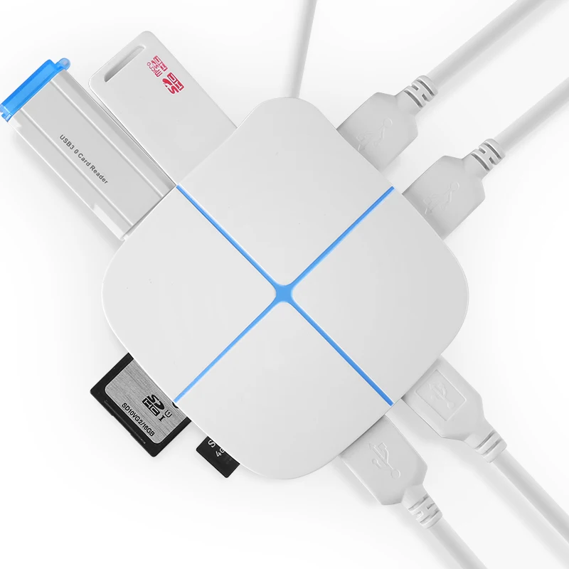 Разветвитель кабеля USB 2 0 6 портов длина 1 м|USB-хабы| |